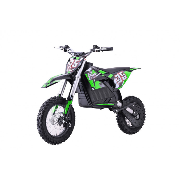 Elektrická motorka PIT BIKE - zelená
